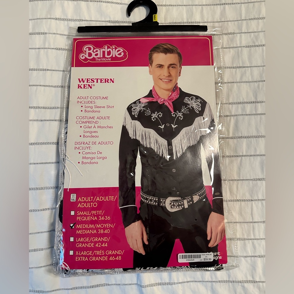 Adult Western Ken Costume